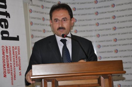 TÜRKONFED Başkanı Çenesiz: Türkiye gibi Çorum da büyük bir gelişme katetti