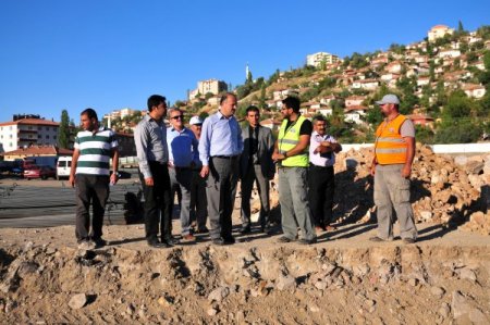 Türközü semt stadının yapımına başlandı