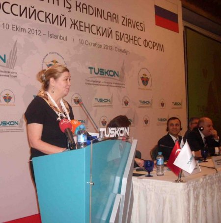 TUSKON'dan Rus iş kadınlarına ortak yatırım çağrısı