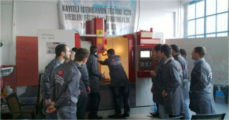 Tütev İşsiz Gençler İçin, Cnc Operatörlük Kursu’nu Açıyor