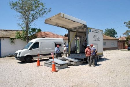 TÜVTURK'ten köylere gezici muayene hizmeti