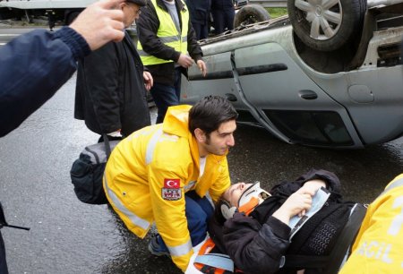 Tuzla'da kaza: 5 yaralı (Özel)