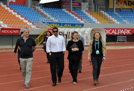 U20 heyeti Akdeniz Üniversitesi Stadyumu'nu inceledi