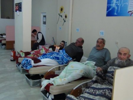 Ücretsiz masaj salonu en çok yaşlıların ilgisini çekti