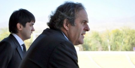 UEFA Başkanı Platini Tacikistan’da