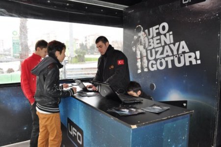 UFO, Balıkesirlilere uzay heyecanı yaşattı