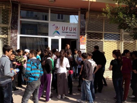 Ufuk Okuma Salonları'nın Seviye Tespit Sınavına Büyük İlgi