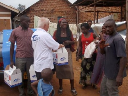 Uganda'da 6 Bin Aileye Kurban Eti Dağıttılar