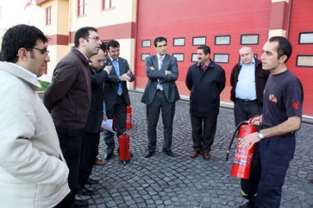Uib Personeli Yangın Eğitimi Aldı