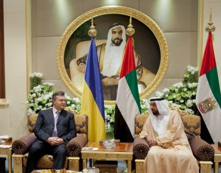 Ukrayna Cumhurbaşkanı Yanukoviç BAE’de