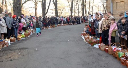 Ukrayna Paskalya Yortusu'nu Kutluyor