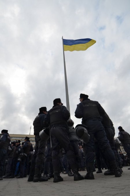 Ukrayna’da muhalifler, eyleme devam ediyor