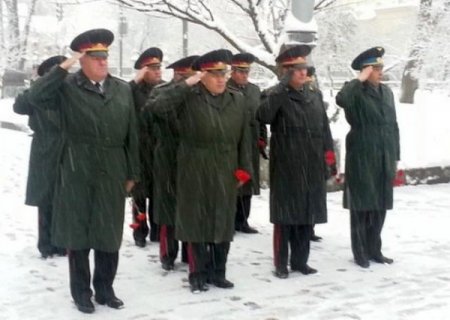 Ukrayna’da silahlı kuvvetler günü törenlerle kutlandı