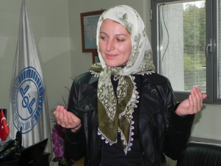 Ukraynalı gelin Müslüman oldu