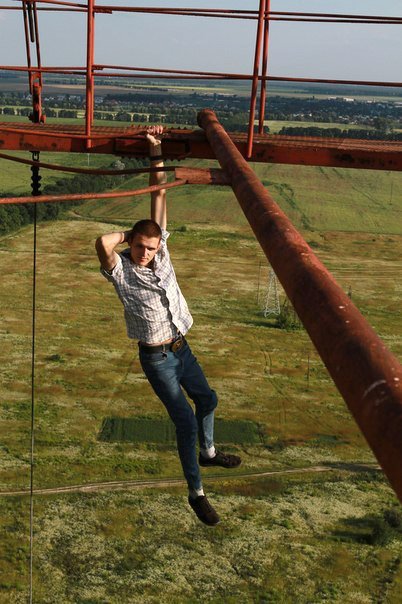 Ukraynalı örümcek adam yürekleri ağızlara getirdi