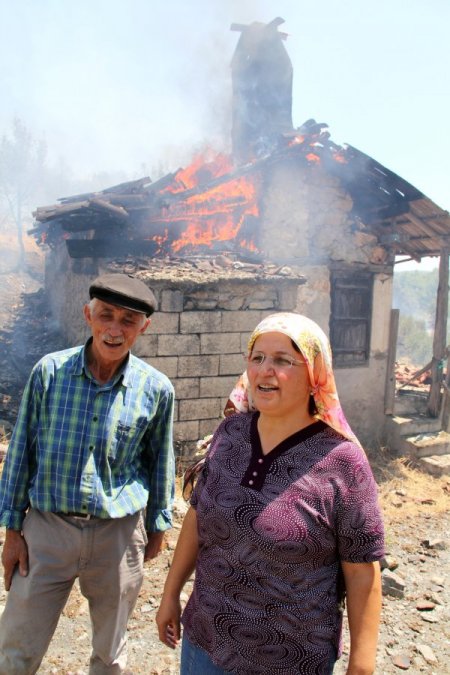 Ula'da Orman Yangını