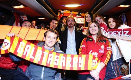 Ülker’le 300 Aslan Braga - Galatasaray maçını birlikte izledi