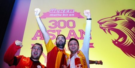 Ülker’le 300 Aslan Braga - Galatasaray maçını birlikte izledi