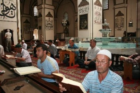 Ulu Cami'de 'şadırvan Bereketi'