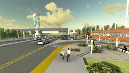 Uludağ Üniversitesi'nin giriş kapısı anketle belirlenecek