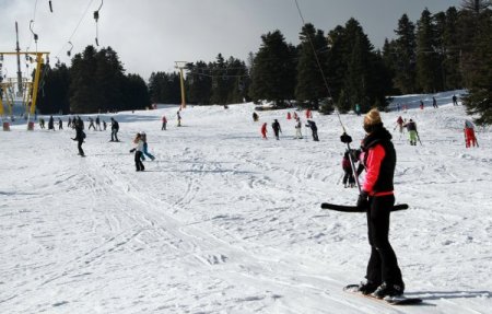 Uludağ’da kar kalınlığı 85 santimetre, asıl yağış yarın