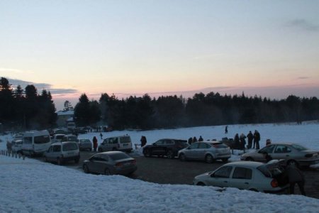 Uludağ’da mangal keyfi