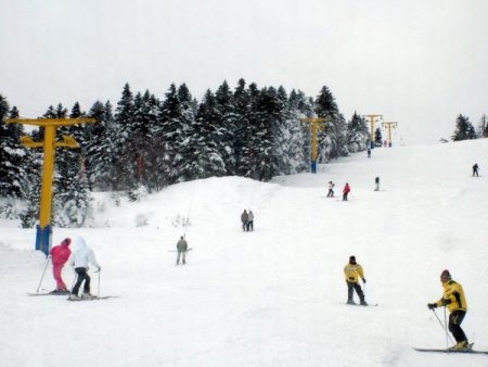 Uludağ’daki kar kalınlığı 1,5 metreye yaklaştı