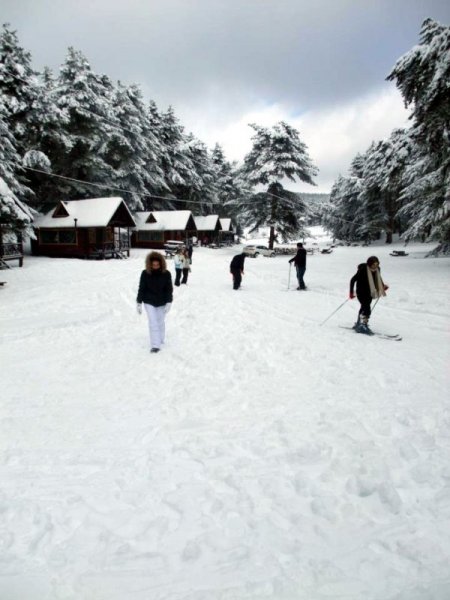 Uludağ’daki kar kalınlığı 1,5 metreye yaklaştı