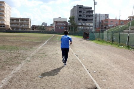 Uludereli engelli Bayram Yılmaz atletizmde Türkiye 2’ncisi oldu