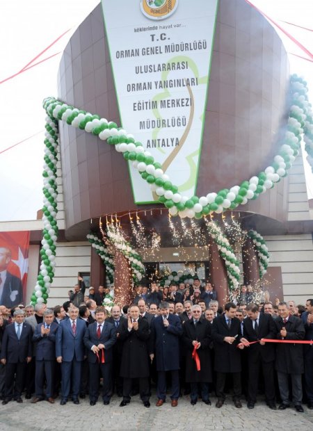 Uluslararası Antalya Yangın Eğitim Merkezi’nin açılışı yapıldı