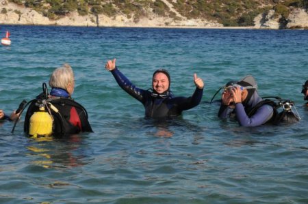 Uluslararası Polis Birliği'nden sualtı dalış kursu
