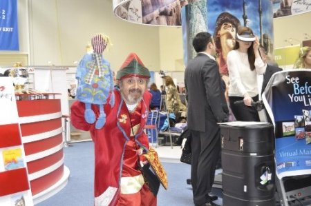 Uluslararası Turizm Fuarı renkli görüntülerle başladı