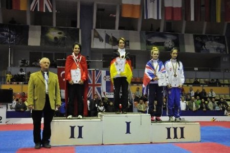 Ümitlerden, 'Avrupa Taekwondo Şampiyonası'nda 12 madalya