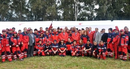 UMKE Personeli tatbikat kampında