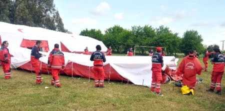 UMKE Personeli tatbikat kampında