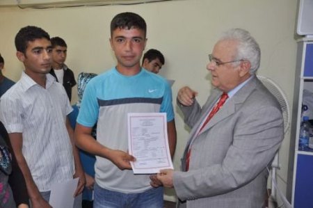Umut Yıldızlarına Sertifikaları Verildi