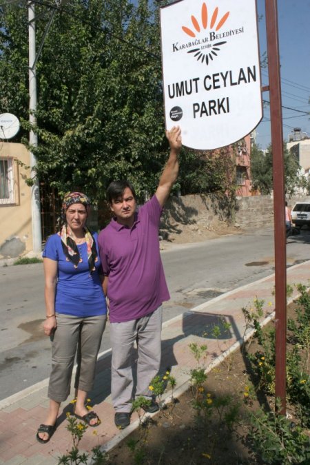 Umut’un ismi öldüğü parkta yaşayacak
