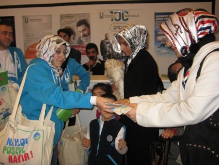 Üniversite Kış Oyunları Çevre Komitesi'nden Çevreci Çanta