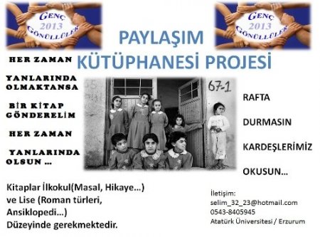 Üniversite öğrencileri, kütüphanesi olmayan okullara kitap topluyor