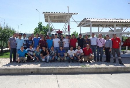 Üniversite öğrencileri Bursagaz'da eğitim aldı