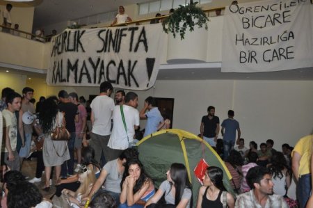 Üniversite Yönetiminden Söz Alan Öğrenciler Eyleme Son Verdi