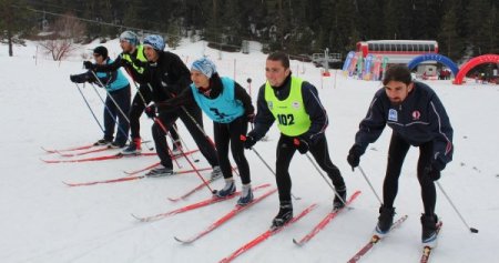 Üniversiteler Arası Kayak Yarışmaları sona erdi