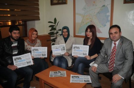 Üniversiteli Gençler Kendi Gazetelerini Çıkarttı