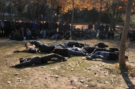 Üniversiteliler Uludere için eylem yaptı