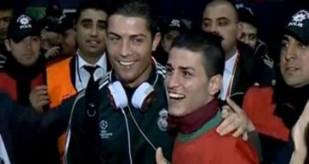 Ünlü futbolcu Ronaldo'nun benzeri Kültür Şöleni'nde