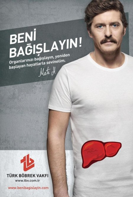 Ünlüler organlarını bağışlayacak