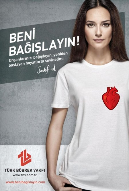 Ünlüler organlarını bağışlayacak