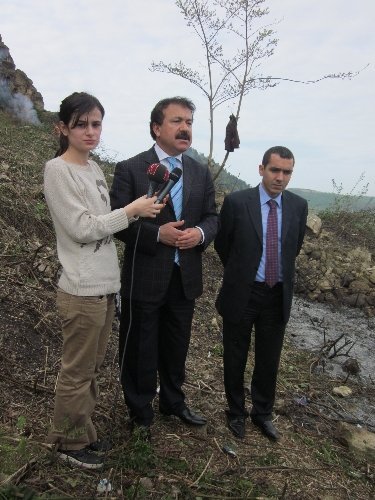 Ünye Kalesi restorasyon çalışmaları hız kazandı