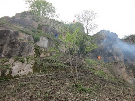 Ünye Kalesi restorasyon çalışmaları hız kazandı