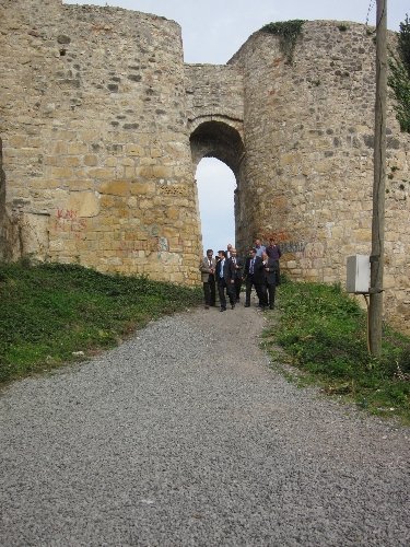 Ünye Kalesi restorasyon çalışmaları hız kazandı